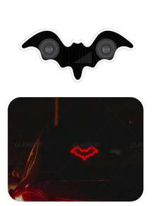 GLANBERT Solar Powered Bat LED Car Light, Wireless RGB Visor Atmosphere Lamp | 100% Solar Powered Bat-Shaped LED Car Lamp. Wireless RGB Ambient Light With Dual Smart Motion Light Sensors & Suction Cup.Festival Decorative Lights - Solar Power + USB Power - View 15