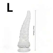 Fierce Horse Dildo Realista de Tentáculo de Polvo com Plug Anal e Expansor de Bumbum com Ventosa Grande, Brinquedo Sexual Peniano para Homens e Mulheres, Dilatador Anal e Massageador de Próstata, 4 Tamanhos Disponíveis, Adequado para Iniciantes e Usuários Avançados, Masturbador, Brinquedo e Jogo Sexual Adulto - Tamanho Único - Visão 13