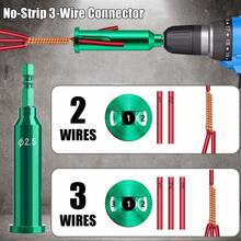 4Pcs Stripper  Tool Set Quick Stripping Twisting Electrician Wiring Tools - A - View 2
