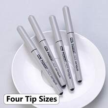 Set Pena Tinta Gambar Garis Halus 3/4 buah, Pena Sketsa Hitam, Ujung 0,2/0,3/0,4/0,5 mm, Cocok untuk Sketsa Detail, Album Foto, Jurnal, Garis Luar, Gambar Bunga Halus dan Karya Seni Gambar Tangan, Kembali ke Sekolah - lainnya - View 4