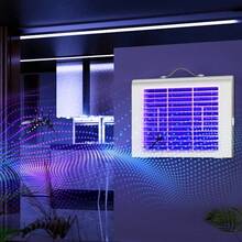 2合1時尚桌面蚊殺燈，雙用途電擊蚊燈，可放置於桌面或壁掛，適用於室內與戶外使用，適用於臥室、客廳，USB供電 - 隨機顏色 - 查看 4