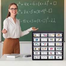 84 Pcs Toolbox Labels For Teacher 2" X 4.3" Classroom Tool Box Storage Stickers Decor Self-Adhesive Classroom Decal Teacher Drawer Tag For Back To School Organization - Colorful With White Background - View 5