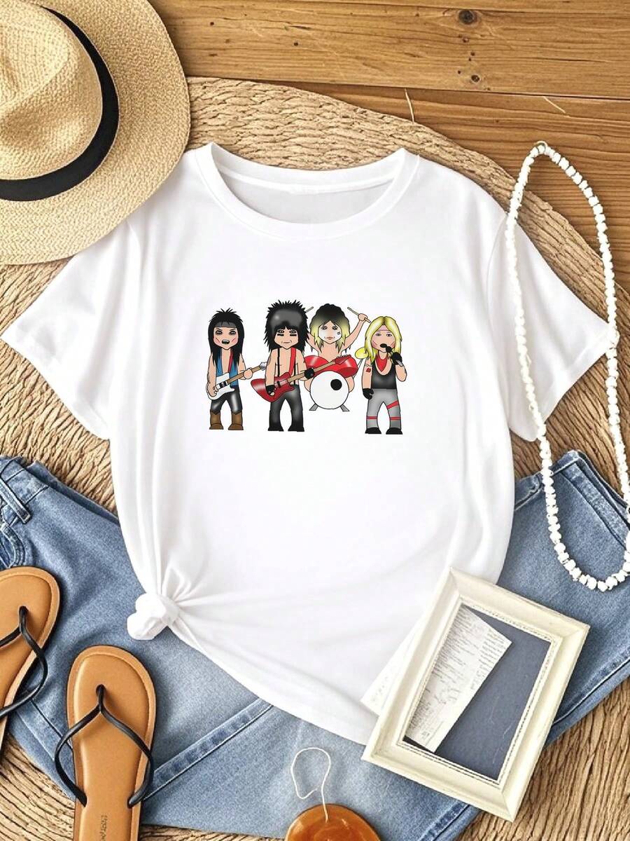 Women T-Shirts - 白色 - 查看 1