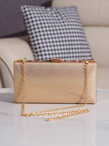 Bolso de mano/clutch de noche artesanal con incrustaciones de brillo y rhinestones, bolsa para fiestas, bolsa de cosméticos, bolso bandolera con correa, bolso de moda - Multicolor - Ver 8
