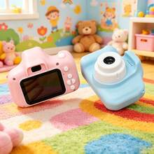 1PC 3-Color Optional Kids Camera, Photography Toy, Fun Photo Gift, Cartoon Kids Toy Camera, Mini Camera, Parent-Child Interactive Educational Toy, Birthday Gift - I5-43 Blue - View 9
