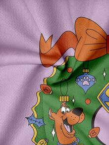 Strevion SCOOBY-DOO Men's Letter Print Crew Neck Short Sleeve Casual T-Shirt - Multicolor - View 4