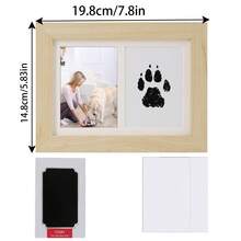 2pcs/Set Contactless Ink Pad And Ink Paper, Suitable For Animal Footprint, Handprint And Pet Memorial, Non-Contact, Meaningful Mini Stamp,School Supplies,Back To School - Black - View 11