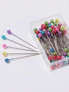 1 Box Hijab Pins For Women Scarves Accessories - Color - View 3