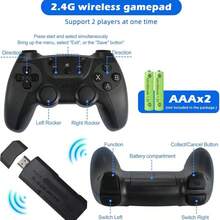 YIYI X2 Pro 復古遊戲機 4K輸出 無線控制器 插即用 便攜式遊戲主機 內建 35000+/42000+ 款遊戲 1人/2人街機遊戲機 (64G/128G) - 查看 6