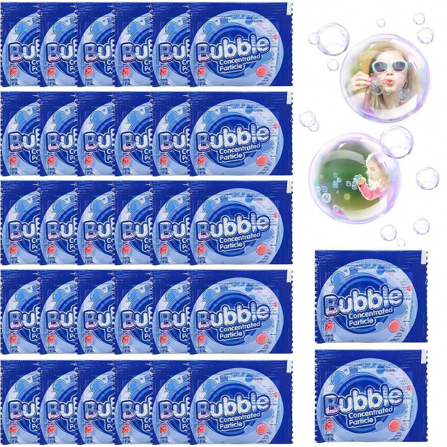 Bubble Refill Concentrated Particles, 10g/20g Bubble Solution Refill, Just Add Water, Portable Bubble Gun & Bubble Machine Refill For Kids Outdoor Play - Multicolor - View 1