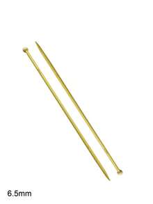 35cm Natural Bamboo Single Point Knitting Needles, 2pcs/Pack, 12 Sizes Available, Smooth & Lightweight Knitting Tool, Suitable For Home DIY And Women Knitting Enthusiasts, For Scarf, Sweater Hand Knitting - 35cm Bamboo White Double-pointed Knitting Needle - View 17