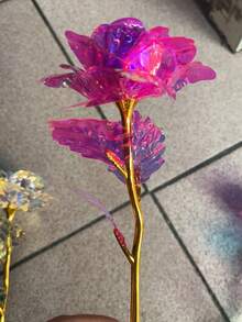 永生花人造玫瑰花束，適用於七夕節、情人節、生日和聖誕節禮物 - 仿真花 - 查看 5