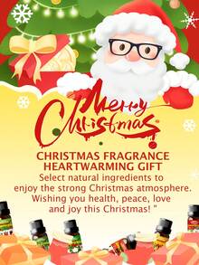 EMBRACEX. 10ml Christmas Essential Oil Christmas Wreath Christmas Bell Christmas Gnome Christmas Sock Christmas Pine Cone Nutcracker Christmas Gift Candle Making - Christmas - View 6