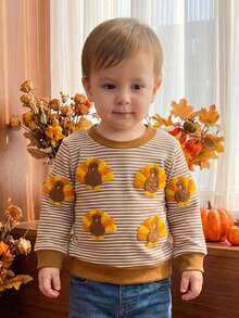 Newborn Baby Sweatshirts - Khaki - View 3