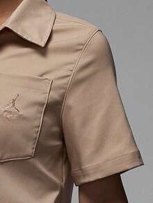 Nike Authentic JORDAN Kaos Wanita Kerah Olahraga Gaya Amerika Lengan Pendek FN5767-244 - FN5767-244 - View 4
