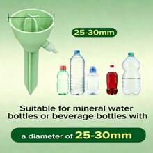 1/3/5/10 個可調節植物自動澆水尖頭滴灌器,慢釋水滴頭,適用於度假與日常使用 - A - 查看 7