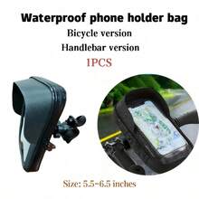 Tas Ponsel Tahan Air yang Dapat Diatur, Dudukan Ponsel Stang Sepeda Motor, Tas Navigasi Stang, Tas Ponsel Navigasi Spion Layar Sentuh, Tas Ponsel Tahan Air untuk Sepeda Motor/Sepeda, Hadiah Hari Ibu dan Ulang Tahun - MultiWarna - View 17