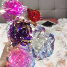 永生花人造玫瑰花束，適用於七夕節、情人節、生日和聖誕節禮物 - 仿真花 - 查看 2