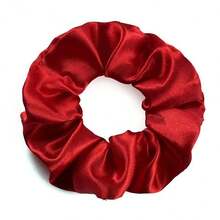 1/12/24/60/100pcs Burgundy Satin Hair Ties, Silky, Multi-Functional, Elegant & Cute Scrunchiess, Suitable For Women And Girls, Small Elastic Hair Cord Set, Multi-Color Assorted, Korean Style Women's Fashion Hair Accessories, Headwear, Elastic Scrunchiess, Hair Accessory Combination Set, All Season Ponytail Elastics Rubber Bands - Multicolor - View 6