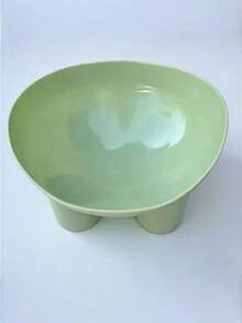 1pc Macaron Elephant Leg Neck Protection Cat Food Bowl Anti-Tip Pet Bowl, Multiple Colors Available, Beautiful Colors - 300ml - View 10