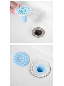 Universal Straight-Through Odor-Proof Floor Drain Core, Automatic Closing Easy-Install Filter, Anti-Insect Floor Drain Cover For Bathroom - Multicolor - View 5