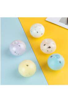1pc Butter-Feel Handmade Squeeze Ball, 6cm Soft Stress Relief Toy, Slow Rebound Toy - 彩色 - 查看 11