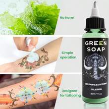 Set Gel Transfer Tato All-In-One, Cocok untuk Penggemar Tato dan Perlengkapan Templat Tato bagi Seniman Tato Profesional - MultiWarna - View 8