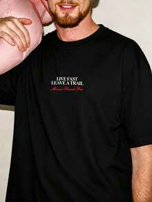 Camisetas de hombre - Negro - Ver 2