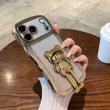 (可立式) 波浪紋手機殼 適用於 Apple 17 Pro Max 電鍍手機殼 防震高級保護殼 防塵孔 加厚角 奢華手機殼 適用於 Galaxy S24 Ultra/S24 Plus/S24/S23 Ultra/S23 Plus/S23/S22 Ultra/S22 Plus/S22/S21 Ultra/S21 Plus/S21 FE/S23 FE/S20 Ultra/S20 Plus/S20 FE 適用於 OPPO A5X/C123456789/987654321 適用於 OPPO A123456789987654321 - 金色 - 查看 2