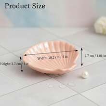 Colorful Shell Ceramic Spoon Holder, Suitable For Stove, Elegant Kitchen Utensil Storage Rack, Heat-Resistant Kitchen Utensil Storage Rack, Can Be Placed On Countertop, Suitable For Bowl And Dish Storage, Ideal Gift For Housewarming And Other Occasions. - Multicolor - View 7