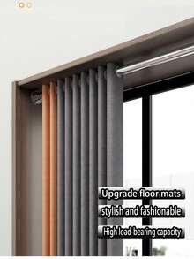 Adjustable Shower Curtain Rod - Rust-Proof Stainless Steel Telescopic Rod, No Drilling Required, Non-Slip Extendable, Multiple Sizes And Colors Available, Perfect For Bathroom Shower Curtains - Bold Version - View 8