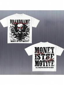Men T-Shirts - 白色 - 查看 1