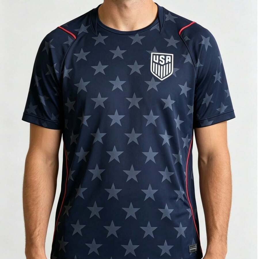 FIFA USA 2026 Authentic Away Jersey - Men's - 黑色 - 查看 1