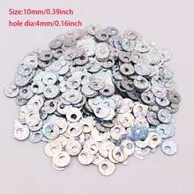 20g Silver Laser Flat Round Sequins, 3-30mm Bulk Loose Sequins For Handicrafts, DIY Decoration, Clothing Embroidery, Jewelry Making And Crafts - S - View 33