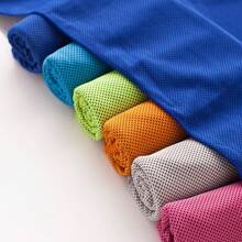 Cooling Towel Bottle Microfibre Quick Dry Breathable For Neck & Face During Sports Microfiber Rock - 彩色 - 查看 8