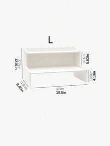 Mehrschichtiger Schreibtisch-Aufbewahrungsständer - PVC-Schaumstoffplatte Organizer für Kabel, Stifte und andere Gegenstände, ideales Aufbewahrungs- und Organisationswerkzeug für Schreibtisch, Büro, Schminktisch, Schlafzimmer, Zuhause, Studentenwohnheim und Schule - Verschiedenfarbig - Übersicht 2