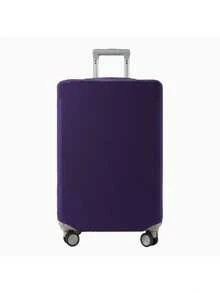 Milk Silk Luggage Cover, Thickened Elastic Travel Suitcase Protective Cover, Solid Color Scratch-Resistant Dust-Proof Luggage Cover, Durable Elastic Travel Suitcase Cover, Suitable For Airport Check-In, School, Business Travel, Outdoor Travel, Universal Fit For Most Sizes - Multicolor - View 7
