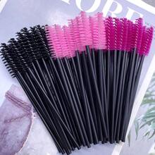 Mollie Lipper 50pcs Disposable Eyelash Brushes And Eyebrow Brushes, Alcohol-Free And Oil-Free Formula, Ideal Makeup And Beauty Tool, No Power Or Battery Required - Multicolor - View 5