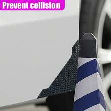 YoRise 4PCS Bling Car Door Corner Edge Guards, Sparkly Rhinestone Automotive Decoration Protector Sticker, Anti-Collision &Amp; Anti-Scratch Car Door Edge Guards, Fits For Most Vehicles (Black) - White - View 5