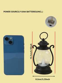 1pc Battery Powered Round LED Flameless Candle Lights Electronic Flameless Candles Holiday Candles With Water Drop Lamp Core, Dual-Use Decorative Candles Night Light For Dinner Decor Proposal Wedding Party Bedroom Home Tabletop Hanging Decor - Huang Guang - View 8