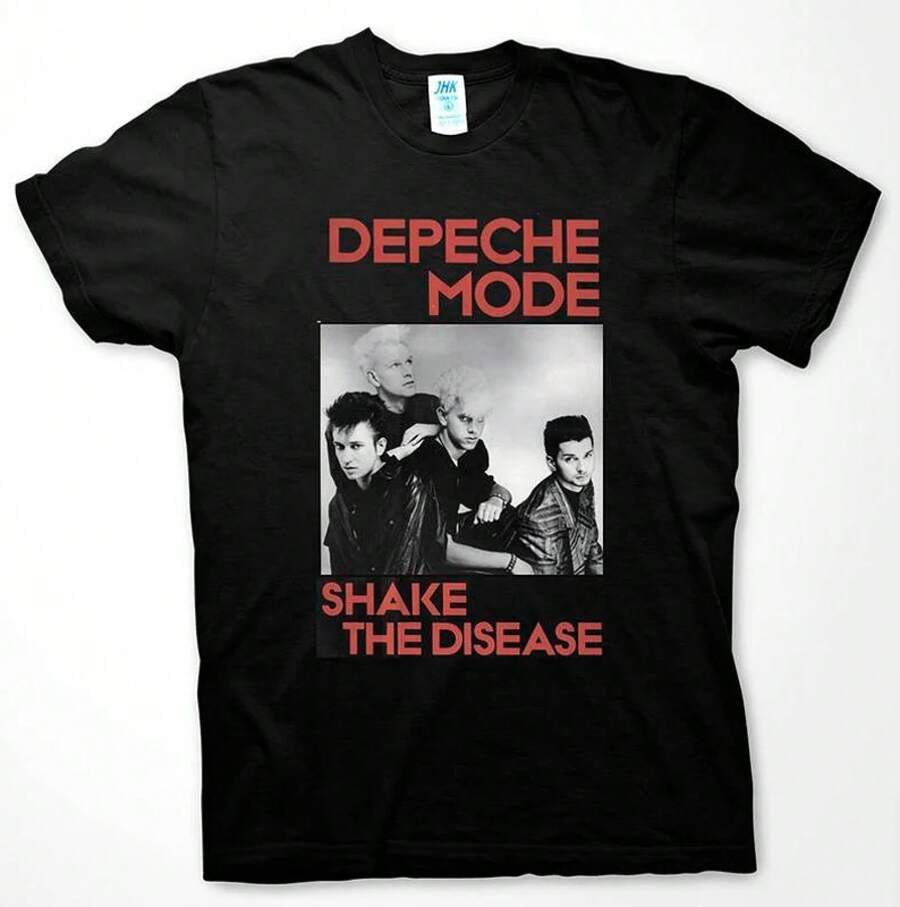 Camiseta de banda de rock - Negro - Ver 1