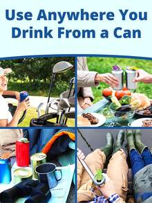 Soda Can Opener Keychain Pendant - Lightweight And Portable, Suitable For Family Gatherings, Outdoor Activities, Office And Other Occasions. This Keychain/Beverage Dust Cover Is A Convenient Tool For Various Occasions. - Multicolor - View 5