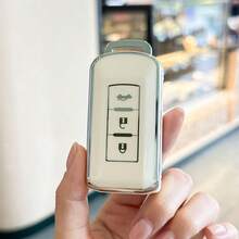 キーケース 三菱用 スマートキーケース キーカバー 三菱専用設計 3ボタン TPUキーホルダー RVR ekワゴン 等に適用キーケース - A - チェックする 4