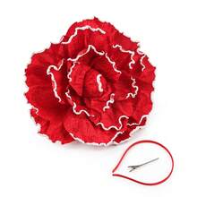 1pc Elegant Flower Fascinators Hat For Women Big EVA Flower Cocktail Fascinator Headwear Wedding Tea Party Hats Prom Hair - A - View 6