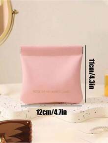 1個大容量化妝收納包，便攜式夏季旅行化妝包，女士化妝刷收納袋，PU皮革防水盥洗包，旅行手提包，適合存放與整理口紅、眉筆、粉撲、化妝品、盥洗用品、手錶、香水，適合夏季旅行、宿舍、學校，夏季旅行必備，適合作為家人、朋友的生日禮物、節日禮物 - 多色 - 查看 11
