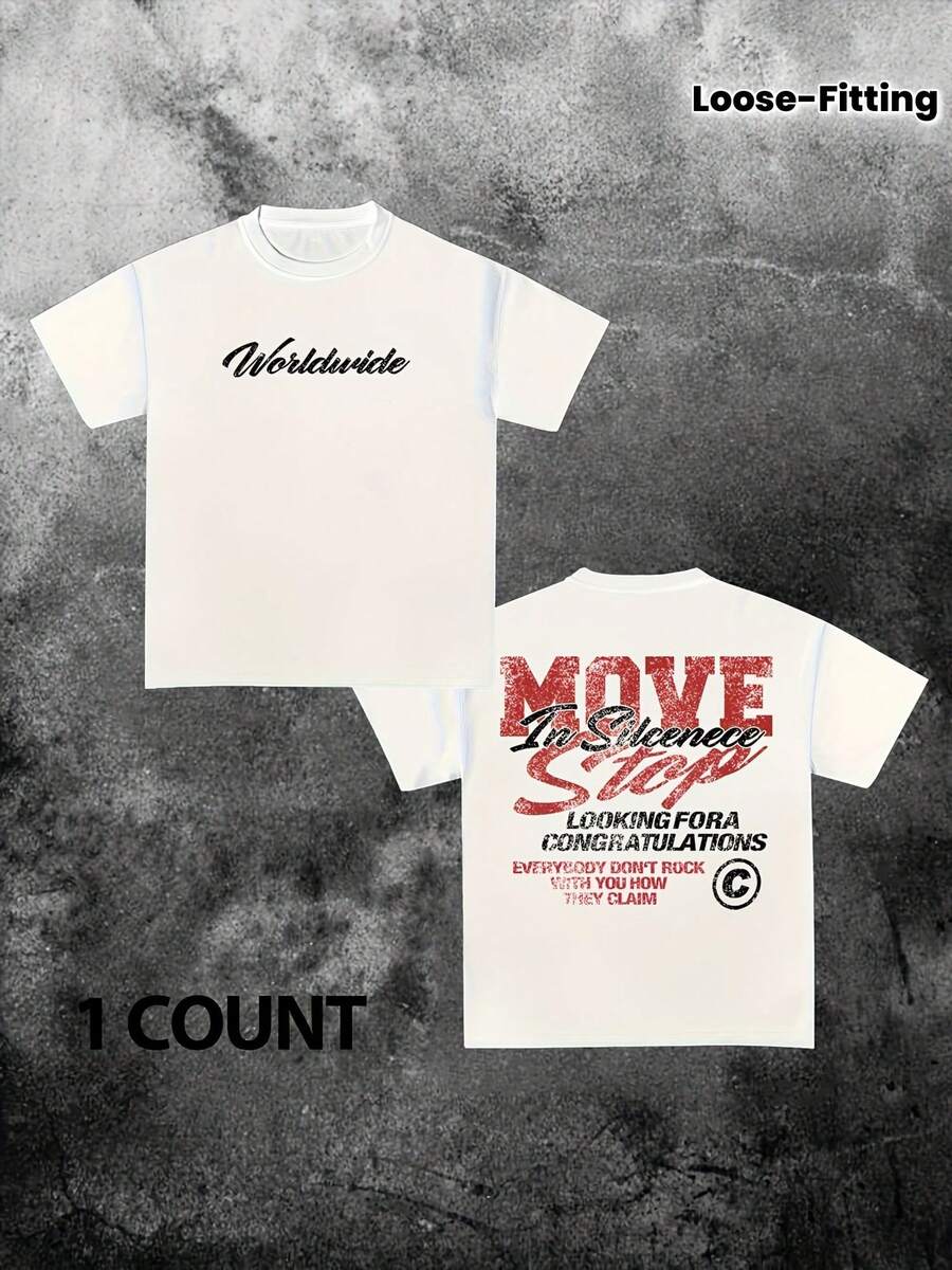 Men T-Shirts - White - View 1