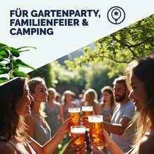 Casrweraria Bierzeltsatz 170 cm faltbar stabil 3 Teile 2 X Bierbank 1 X breiter Tisch Holzbiertischsatz Festzeltset Biergarten Bier-Set - Senfgelb - Übersicht 6