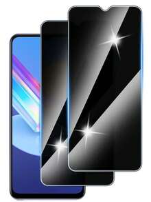 2Pcs Privacy Screen Protector For Tempered Glass Anti-Spy Privacy Screen Protector, 9H Hardness, Anti-Scratch, Bubble-Free, Anti-Spy - Black - View 40