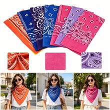 1/6 cái khăn trùm đầu đạp xe ngoài trời, phụ kiện xe đạp đa năng, mặt nạ chống nắng họa tiết công, khăn đa năng chống gió chống bụi, băng đô quàng cổ - Nhiều màu - Xem 7