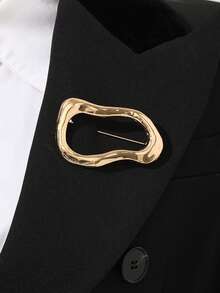 Irregular Multicolor Brooch